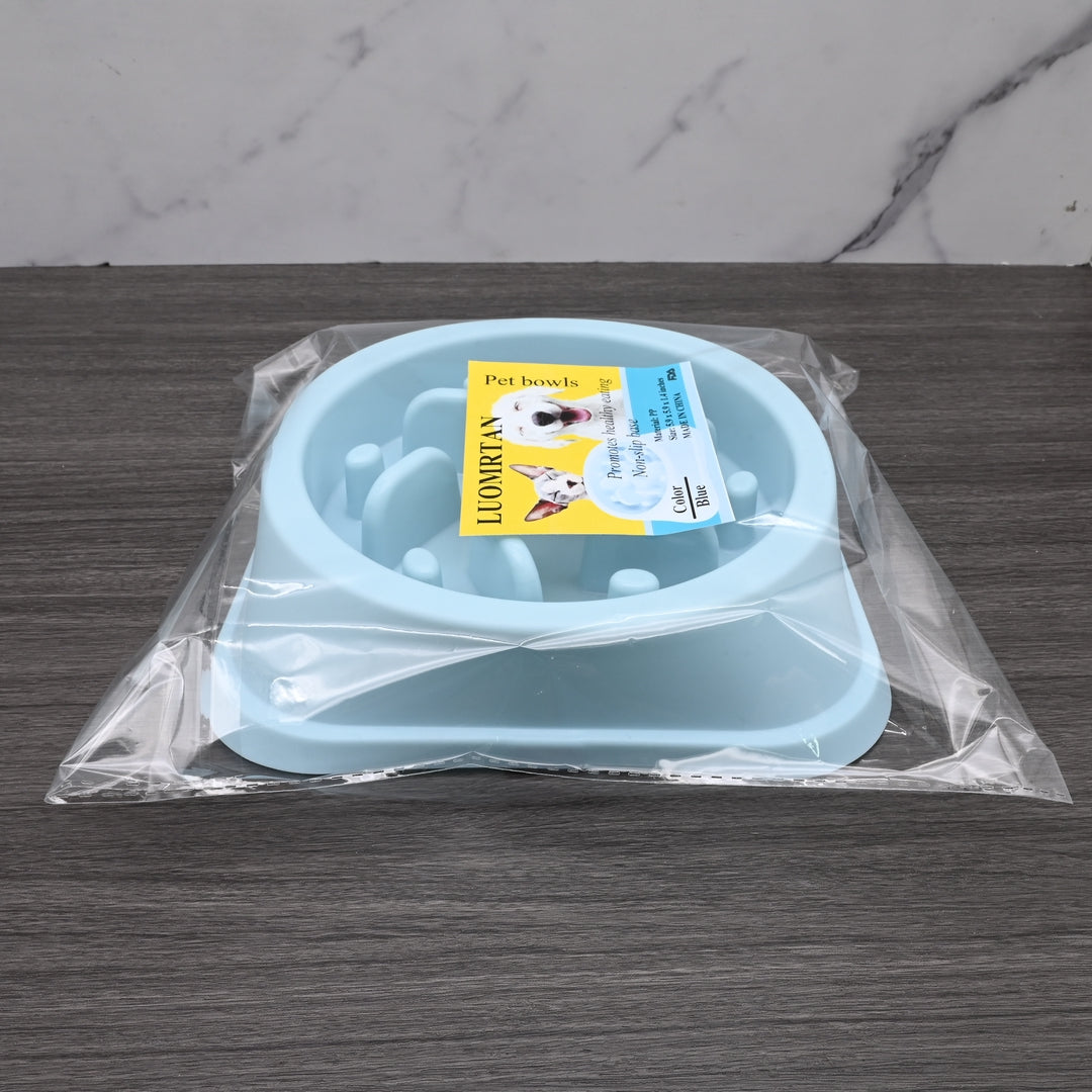 LUOMRTAN Premium Pet Bowls: Interactive Slow Feeder Collection for Healthy Dining