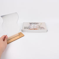 XIXING Decorative Mirrors Irregular Shaped Acrylic Vanity Mirror for Wedding Tabletop Photo Prop Deco