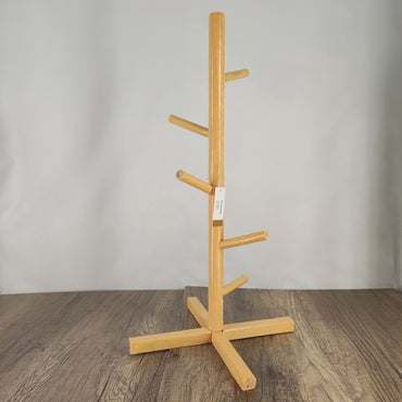 Dyoung Kids' Wooden Cross Coat Rack - Sturdy & Easy-to-Assemble Organizer