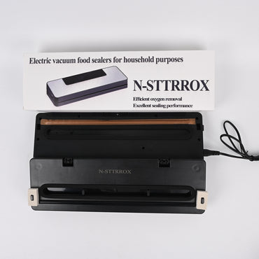 N-STTRROX Automatic Vacuum Sealer Machine Electric Vacuum Food Sealers for Household Purposes and Home Food Preservation