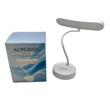 AUPGHSD Desk lamps White Minimalist Dimmable Flexible Gooseneck LED Lamp With USB Power Desk Lamps For Reading Working And Relaxing