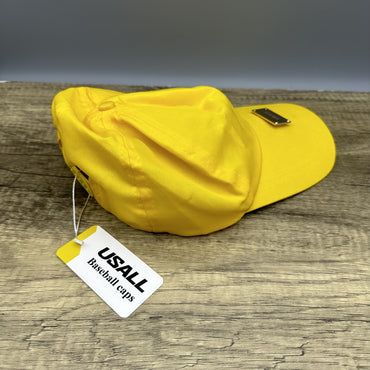 USALL Yellow Baseball Cap for Men and Women - Unisex Adjustable Sport Hat with Sun Protection