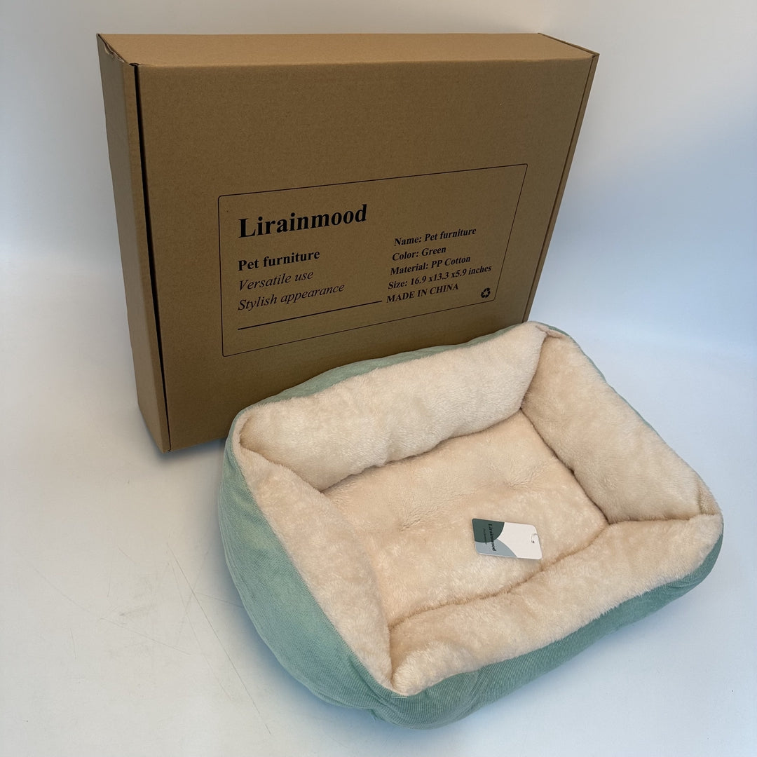 Lirainmood Premium Comfortable Pet Furniture Cozy Pet Nest Lounger For Cats And Small Dogs Indoor Home Pet Bed
