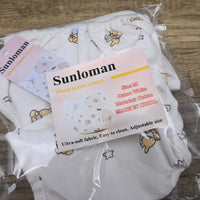 Sunloman Infant Diaper Covers Soft Reusable Eco Friendly Adjustable Durable for Babies