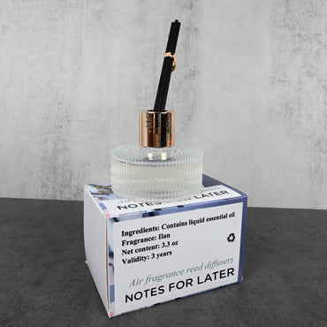 NOTES FOR LATER White Tea Car Air Freshener Long-Lasting Air Fragrance Reed Diffusers for Vehicle Interior