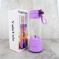 VuloVulo Mini Cyclone Electric Juicer 6-Blade Portable Fruit & Vegetable Juicer for Household Use