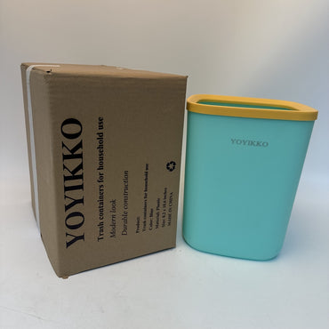YOYIKKO Modern Square Trash Containers for Household Use Kitchen Bathroom Office Home Waste Bins Storage Organization