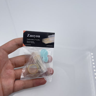 Zuoyou Embroidery Needles Size 22 – 30PCS High-Quality  Needles for Smooth Stitching and Versatile Use