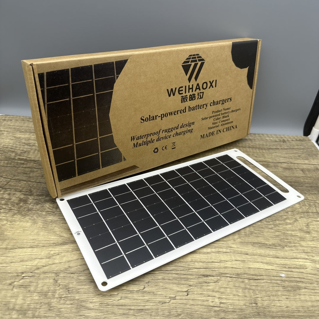 WEIHAOXI Solar-Powered Battery Chargers: Eco-Friendly, Ultra-Fast, and Portable Power for Your Devices