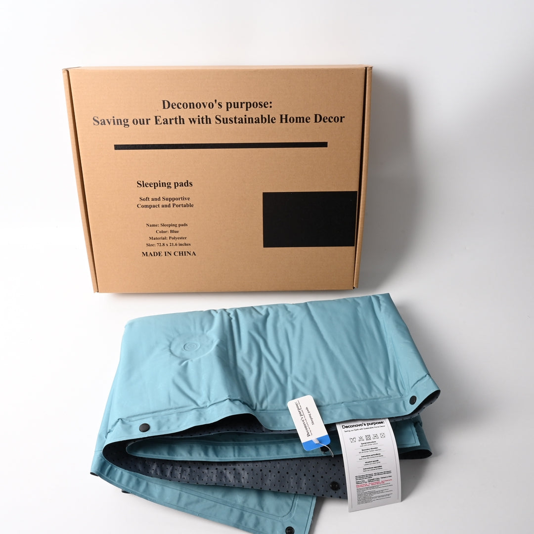 Deconovo's purpose: Saving our Earth with Sustainable Home Decor Sleeping Pads Professional Outdoor Insulated Comfort Mattress Portable Hiking Backpacking Rest Mat