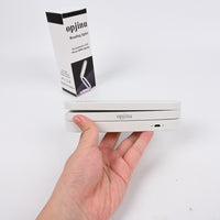 opjinu Foldable LED Desk Reading Lights with 3 Color Temperatures Rechargeable Eye-Caring Lamp for Study and Office Use
