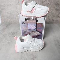 MiYue Children's Lightweight Athletic Shoes Breathable Flexible Sports Sneakers for Kids
