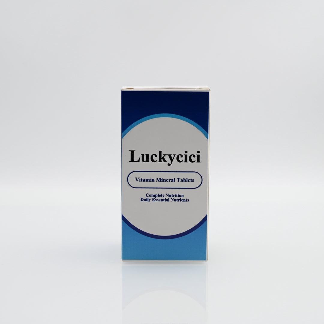 Luckycici Multivitamin Mineral Tablets - Delicious Fruit-Flavored Nutritional All Ages