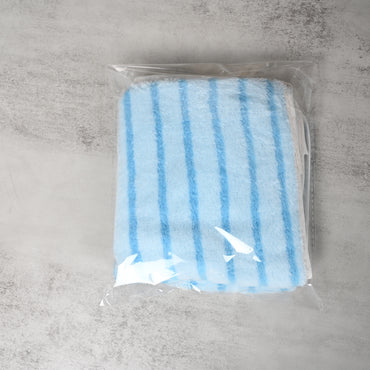 boombeatz Soft Blue Microfiber Towel Quick-Drying Absorbent Textile Towel for Travel, Gym & Home