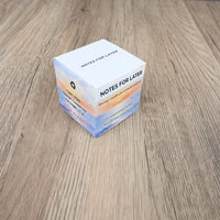 NOTES FOR LATER Low-Temperature Massage Candle in Ceramic Jar Moisturizing Coconut Wax Massage Candle for Cosmetic Skincare