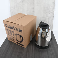VuloVulo Universal Voltage Electric Kettle Stainless Steel Rapid Boiling Water Heater