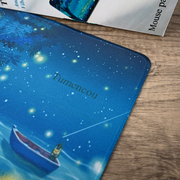 Tumencou Starry Sky Mouse Pads, Non-Slip Base, Smooth Surface for Desk, Gaming and Office Use