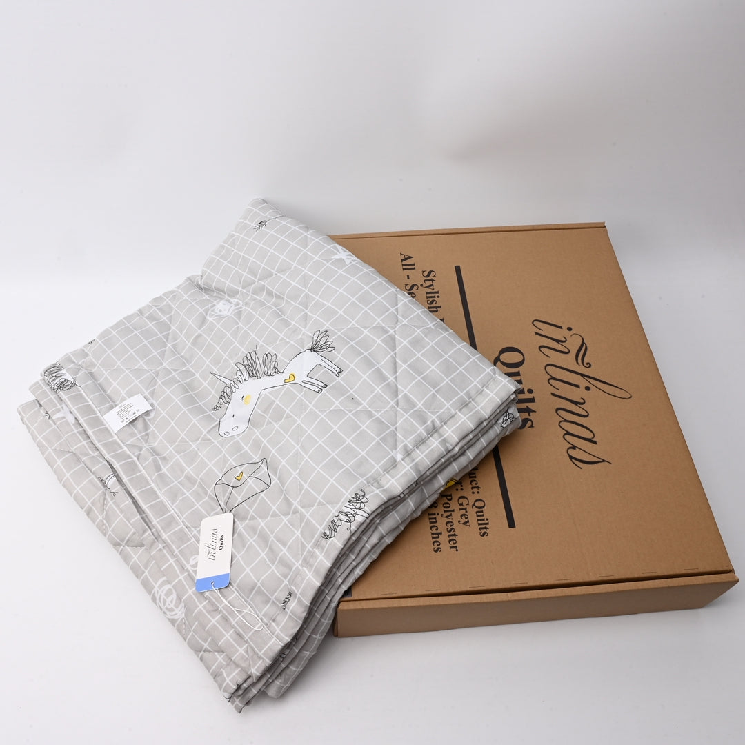 INLINAS Premium Comfort Quilts - All-Season Luxury Bedding Collection for Modern Sleep Comfort