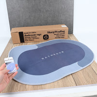 SharpWeaRug Soft Bathroom Rugs Absorbent & Non-Slip Carpet Mats for Bathroom & Indoor Use