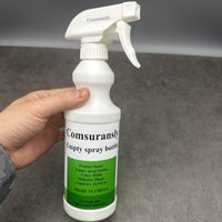 Comsuransly Multi-Purpose High-Quality Empty Spray Bottles for Custom Solutions - Perfect for Cleaning, Gardening, and Crafting Needs