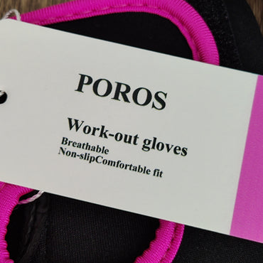 POROS Adjustable Work-out gloves – Durable Neoprene for Superior Grip Injury Prevention