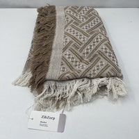 ZibZorp Cozy Medium Blanket with Fringe – Soft Cotton for Stylish Comfort and Versatile Use