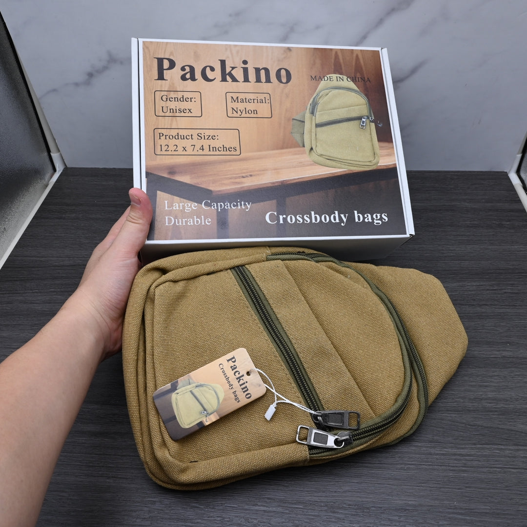 Packino Premium Crossbody Bags Multi-purpose Fashion Shoulder Purse for Women & Men