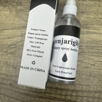 zenjarigily Portable Plastic Spray Bottle for Alcohol and Perfume – Ultra-Lightweight, Leak-Proof, and Perfect for Travel, Personal Care, and Professional Use