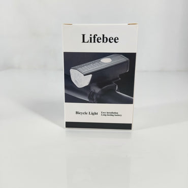 Lifebee High-Visibility Bicycle Front Lights – Powerful LED Illumination for Safe Night Rides