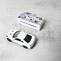 Wind Wranglers 1:42 Scale GTR Alloy Car Model White Pull-Back Toy Vehicle with Realistic Detailing for Kids & Collectors