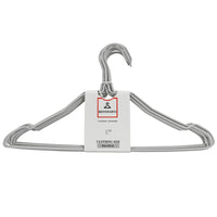 BESTEDARTS Plastic Clothing Hangers Ideal for Everyday Standard Use,(10 Pack)