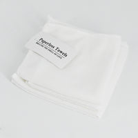 Paperless Towels Cotton White Washcloth Absorbent Face Towels