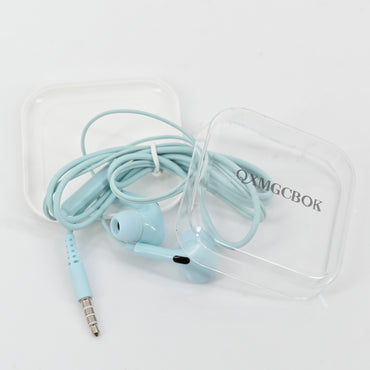 QXMGCBOK Noise Isolating Wired Earbuds, Earphones