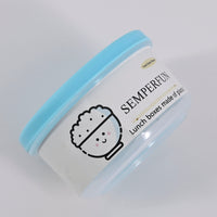 SEMPERFUN™ Plastic Lunch Containers Bento Lunch Box Snack Containers with Lids, Lunch Box