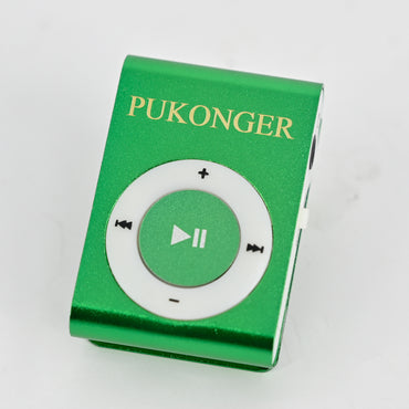 PUKONGER Mini Clip MP3 Player in Green