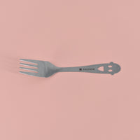 RR RAXMIN Food-Grade Stainless Steel Cutlery Forks, Mirror Polished 7.6"