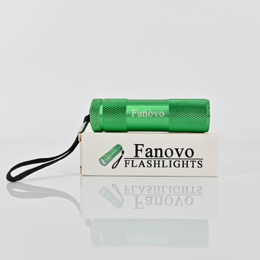 Fanovo™ Mini UV Flashlights 3W Aluminum in Green