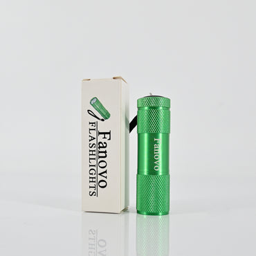 Fanovo™ Mini UV Flashlights 3W Aluminum in Green