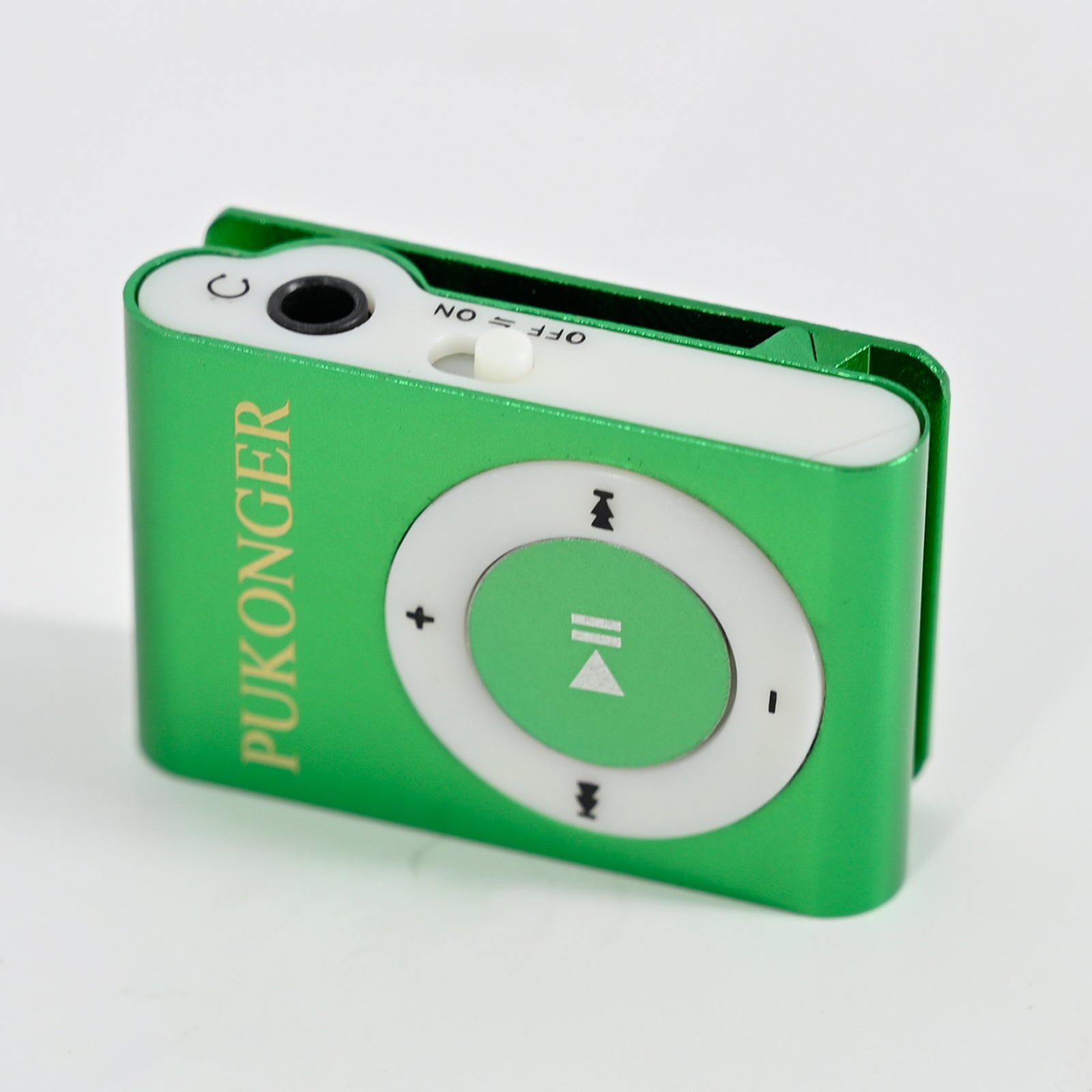 PUKONGER Mini Clip MP3 Player in Green