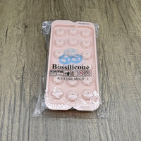 Bossilicone Ice Cube Molds Ice Cube Tray in Pink
