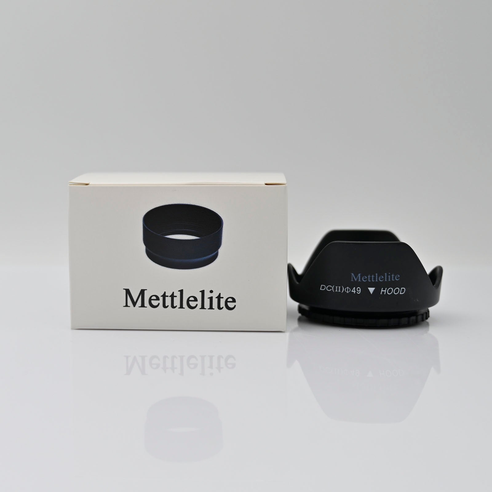 Mettlelite universal 49mm Flower Lens Hood for Canon camera