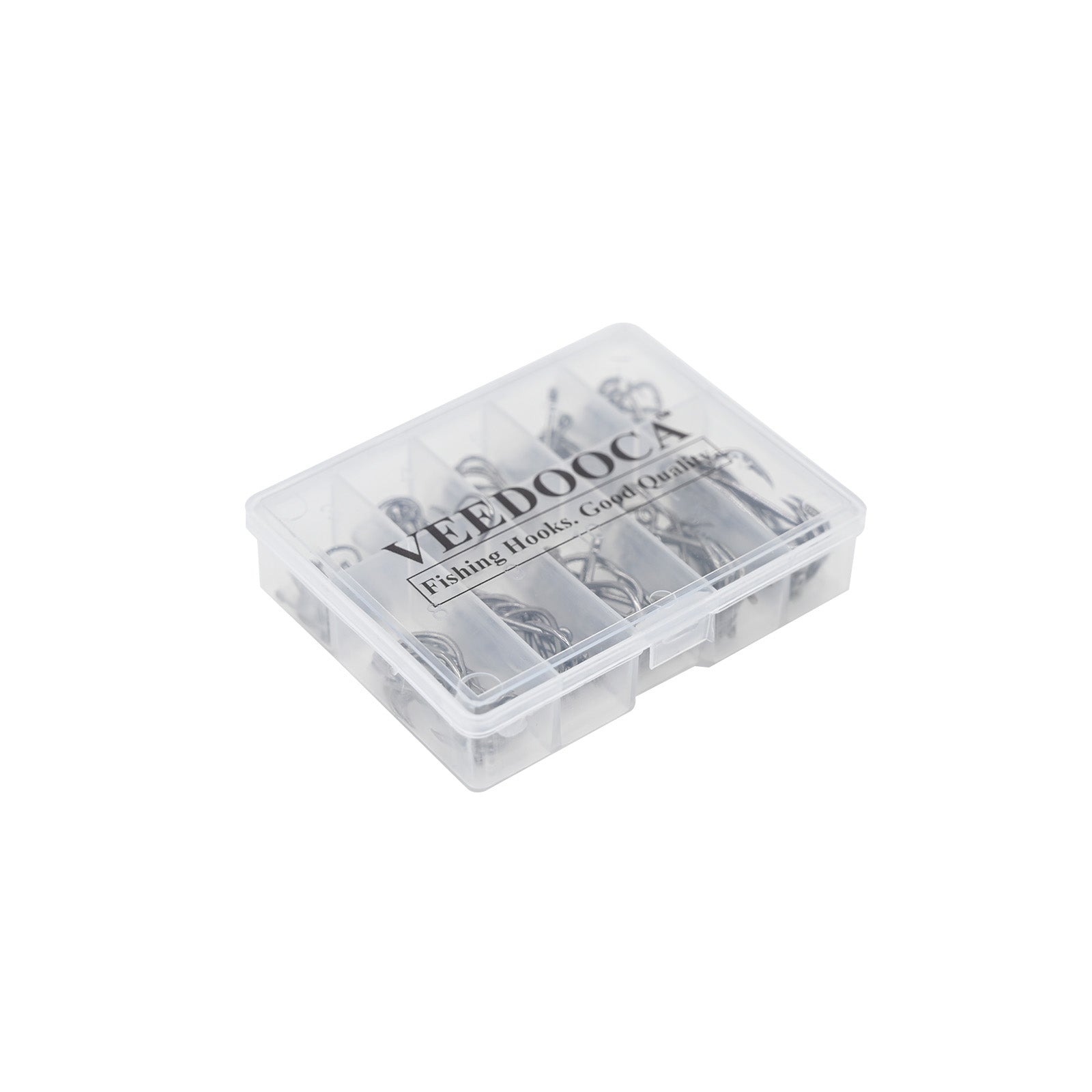 VEEDOOCA Fish Hooks Portable Plastic Box