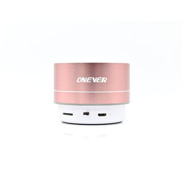 ONEVER Portable Bluetooth Pink Speaker