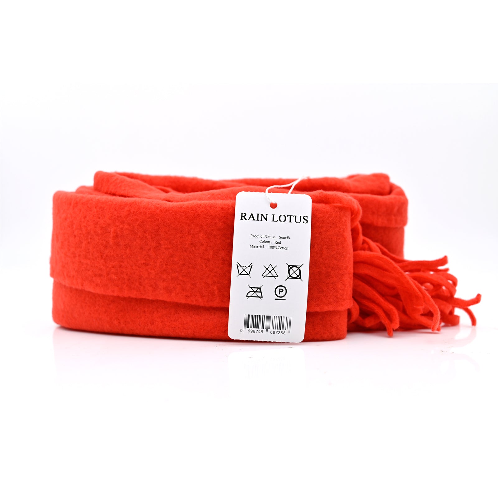 RAIN LOTUS Scarfs Red