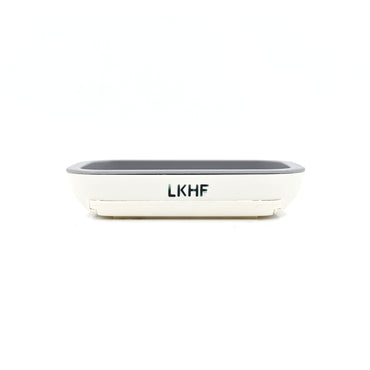 LKHF Draining Soap Dish, with Water Tray, Easy to Clean