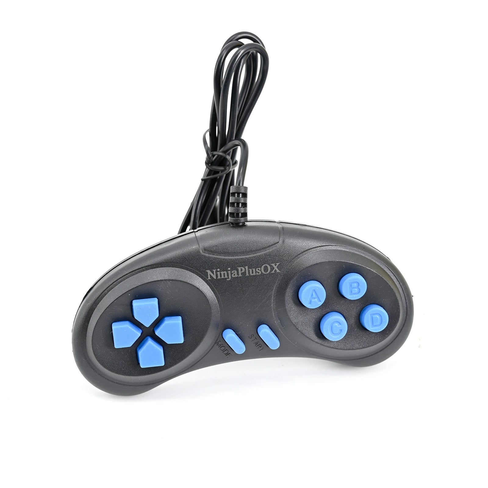 NinjaPlusOX Universal Computer Game 9-pin Console 4-Button Controller Gamepad for AV and HDMI Universal Computer Game