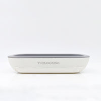 YUQIANGXING Draining Soap Dish, with Water Tray, Easy to Clean