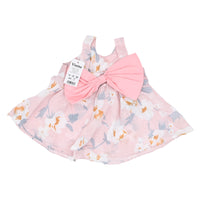 Viorne Skirts and dresses Sleeveless Kids Casual Beach Party Dresses Pink