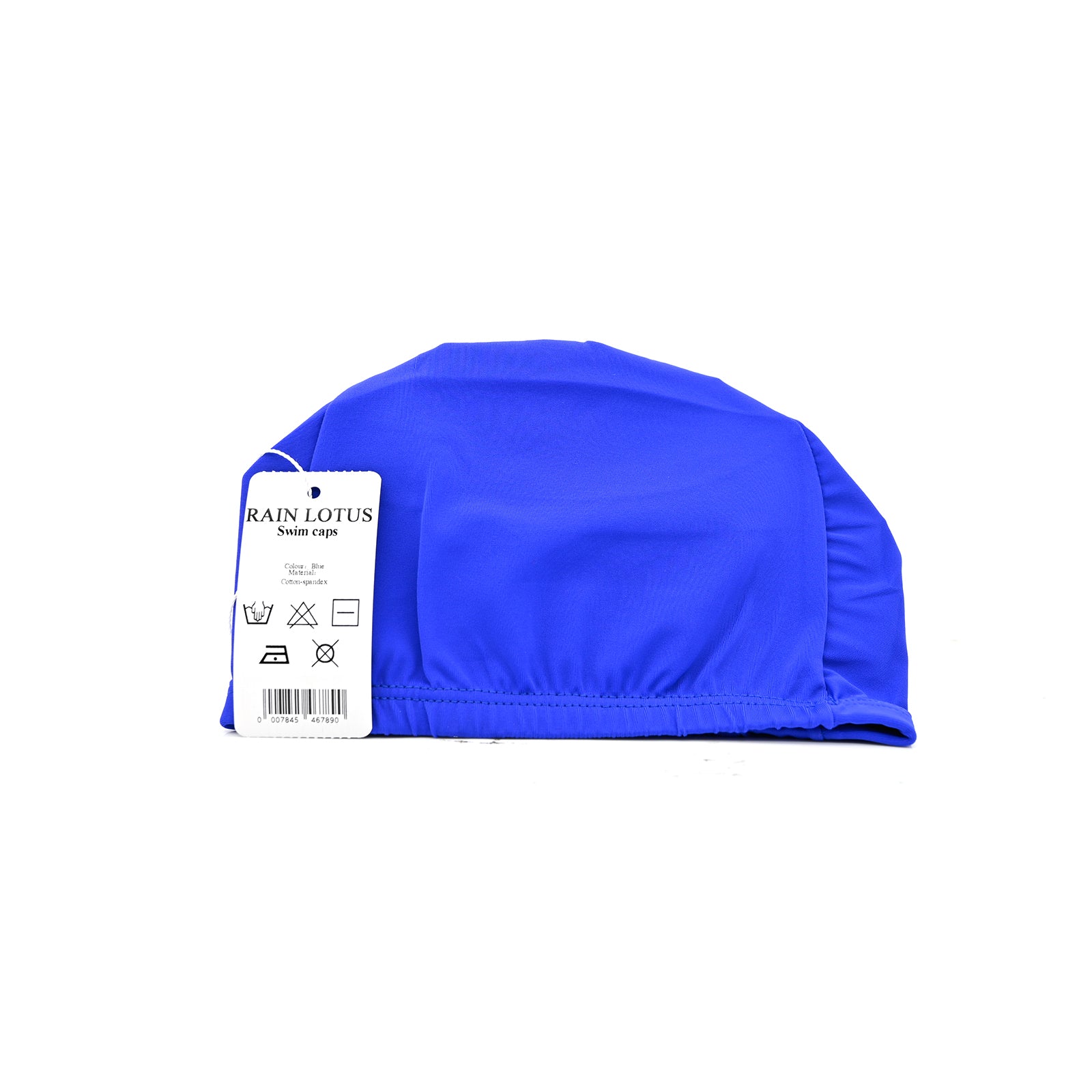 RAIN LOTUS Swim caps Blue