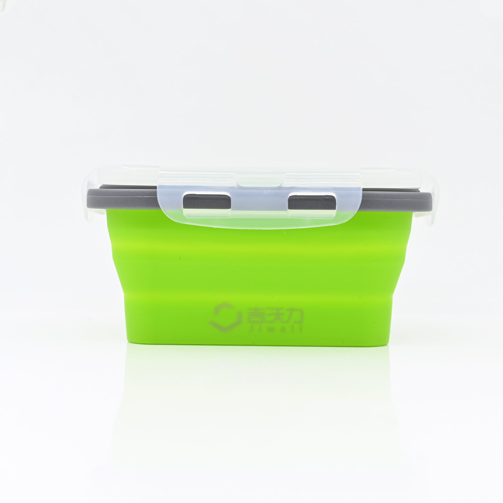 JIWALI Lunch Box Plastic in Green